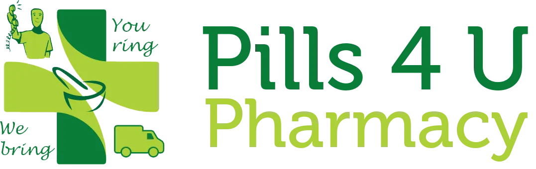 Pills 4 U Pharmacy Logo